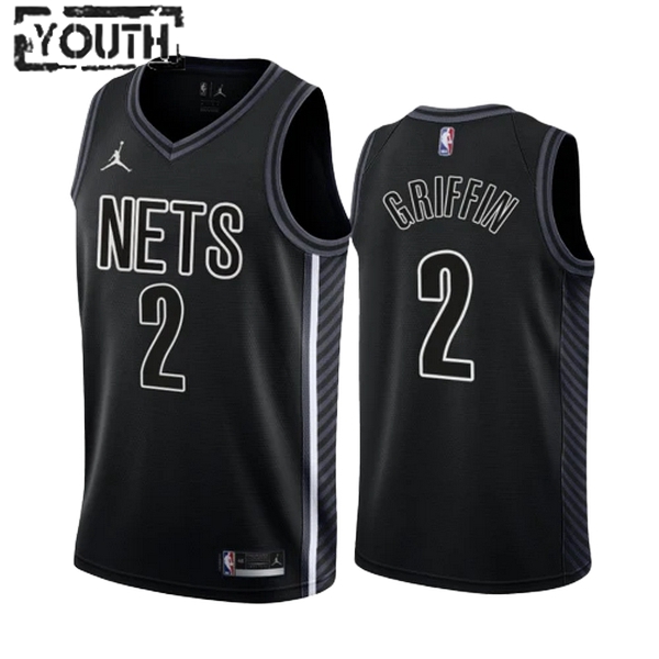 Brooklyn Nets Trikot Blake Griffin 2 2022-23 Statement Edition Schwarz Swingman - Kinder Brooklyn Nets Trikot Blake Griffin 2 2022-23 Statement Edition Schwarz Swingman - Kinder